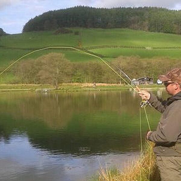 Alderneuk Trout Loch in Dumfries