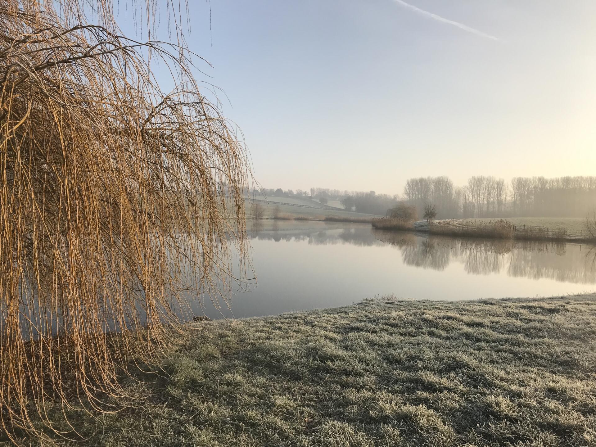 Andy's Fishing Lake in Herefordshire