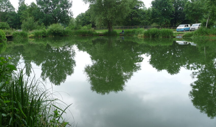 Pool Four at Hamstall fishery in Staffordshire
