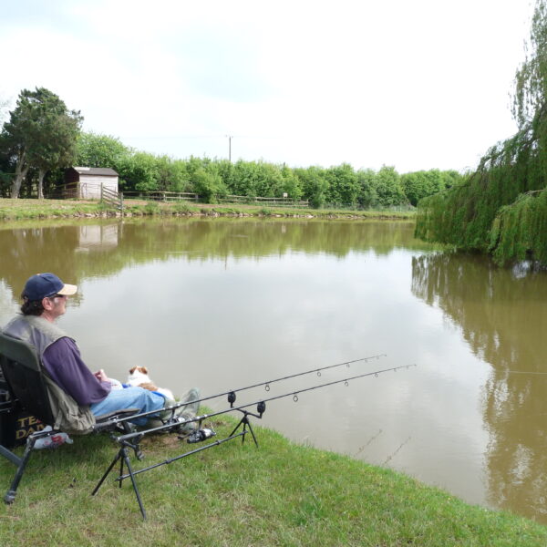 Fishing at Pridewood Hops