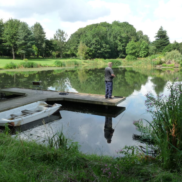 Kingfisher Trout Lake in Bromyard Herefordshire