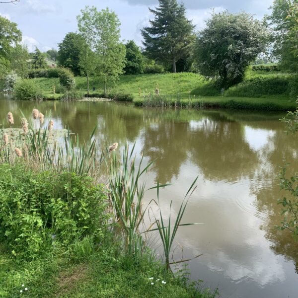 Rosefern Pool near Bromyard in Herefordshire