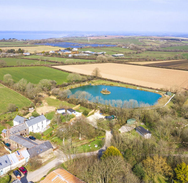 Fishing lake and property for sale in Bideford, Devon