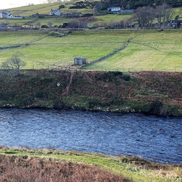Scottish riverfront cottage