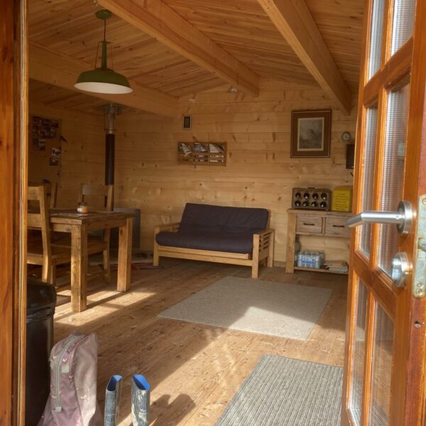 Middle Wye fishing rights sale includes timber cabin