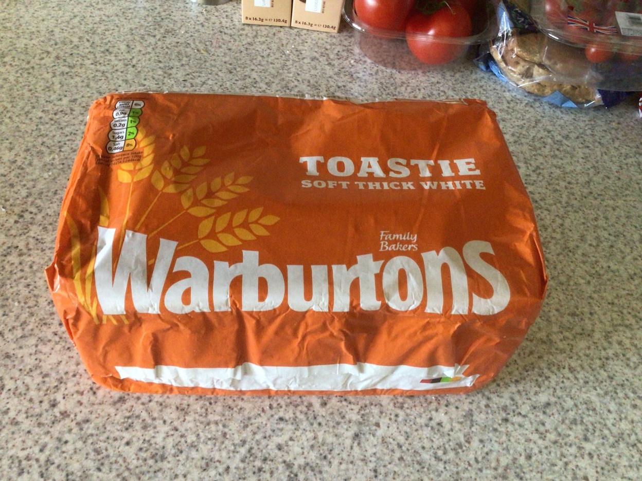 Warburtons soft thick white toastie bread