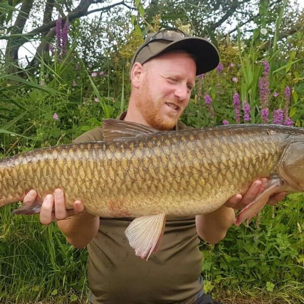 A nice grass carp caught at Yet-Y-Gors fishery and campsite in Pembrokeshire