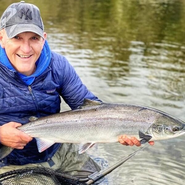 A nice salmon from the Cabalva Estate stretch of the River Wye