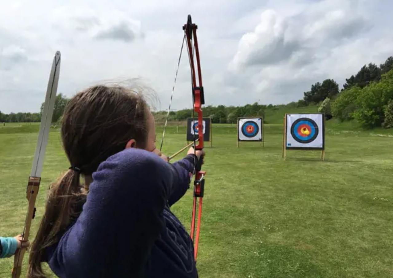 Try your hand at archery at High Lodge Leisure and Fishery in Suffolk