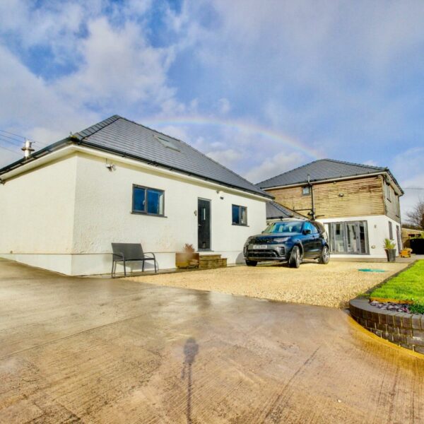 Lakeside Farm - Spacious and modern four bed home with its own fishing lake for sale in Tredegar