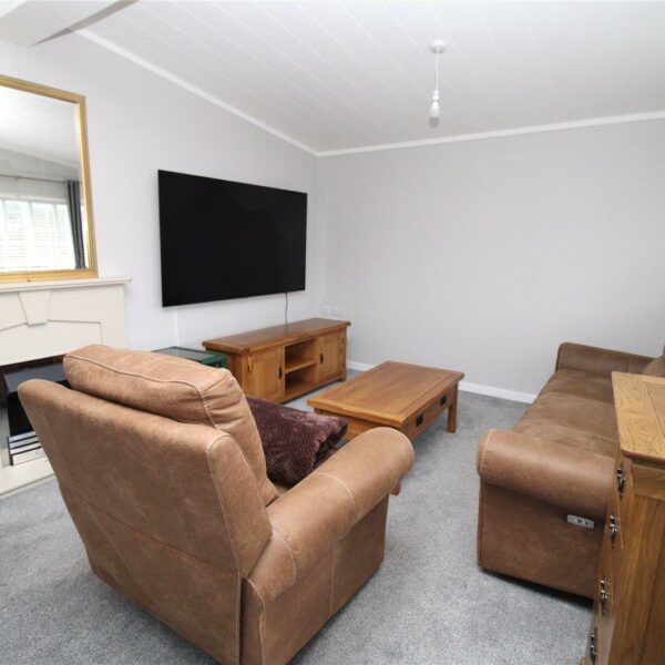 For sale: two bed property with access to fishing lake in Benhall, Suffolk