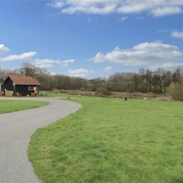 For sale: two bed property with access to fishing lake in Benhall, Suffolk