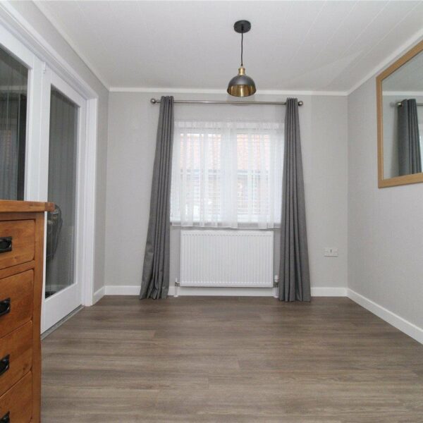 For sale: two bed property with access to fishing lake in Benhall, Suffolk