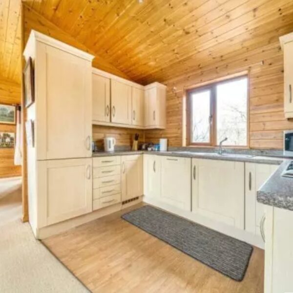 Pomona Orchard Lakes lakeside park home for sale with fishing