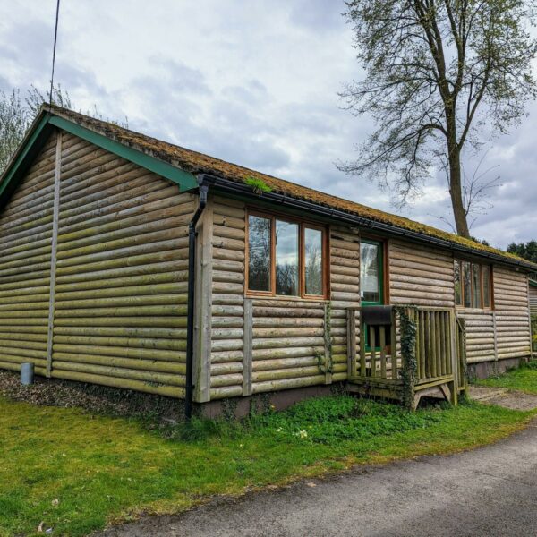 The accommodation at Woodside Fishery in Cleobury Mortimer, Shropshire