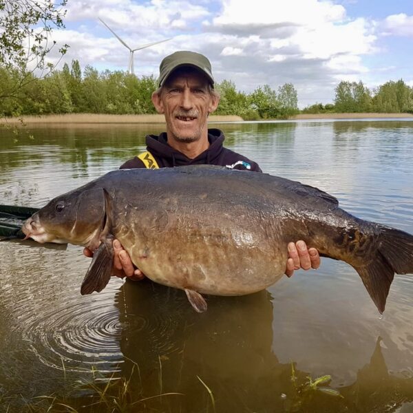 A nice carp from Hawton Waters near Newark, Nottinghamshire