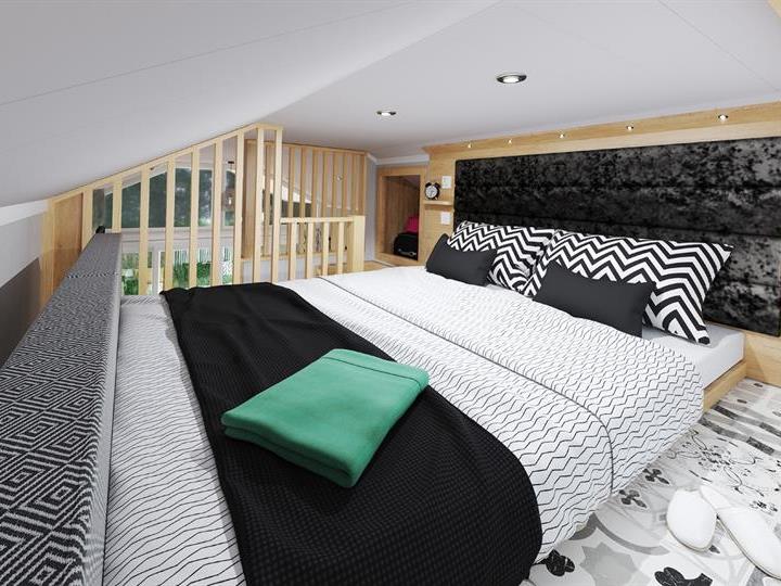The Swift S Pod which is available for rent or purchase at Wold View Country Park in Lincolnshire