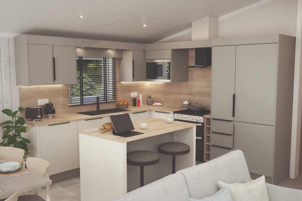 The Swift Edmonton static caravans available for rent or purchase at Wold View Country Park in Lincolnshire