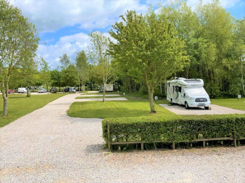 The Touring Park at Wold View Country Park in Lincolnshire
