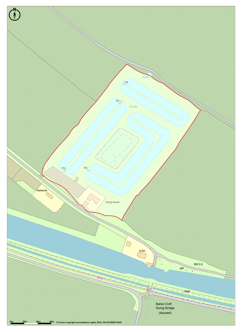 Promap of Viking Haven and Viking Fisheries near Goole
