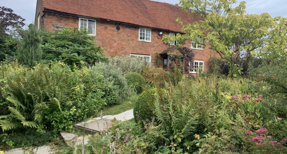 The farmhouse accommodation at Shrewley Pools in Warwickshire