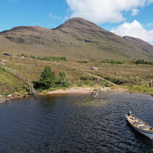 Fishing rights for sale on Loch Damph, Torridon