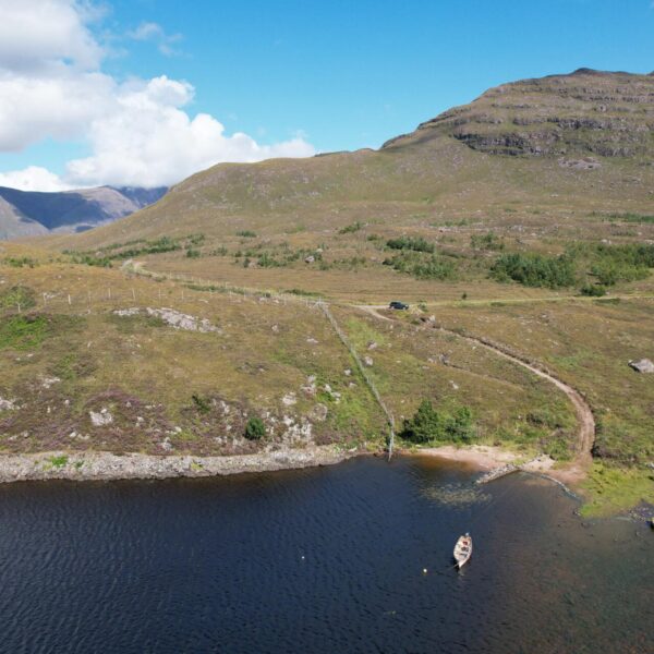 Fishing rights for sale on Loch Damph, Torridon