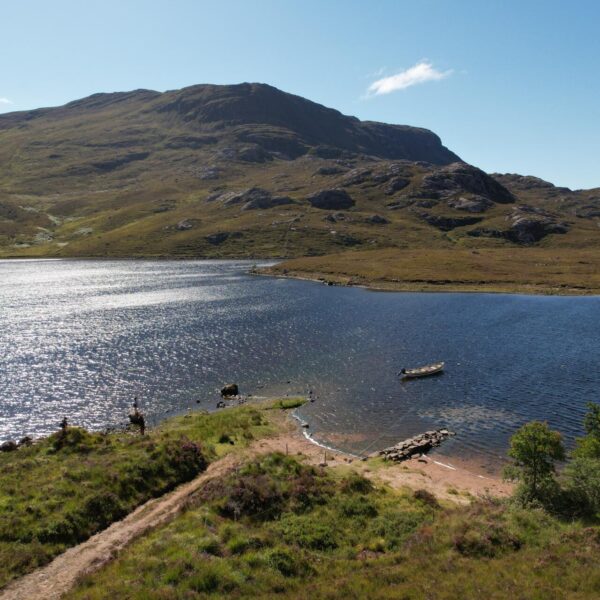 Fishing rights for sale on Loch Damph, Torridon