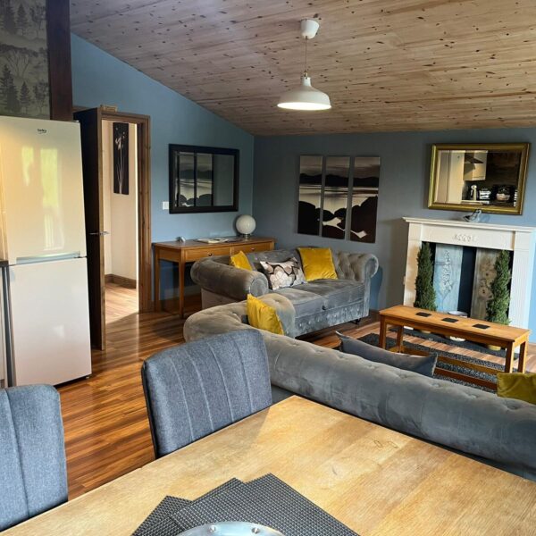 One of lodges at Yellowtop