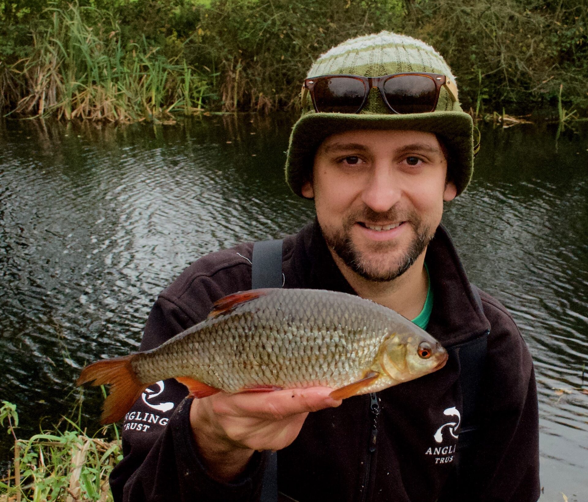A nice roach caught in November