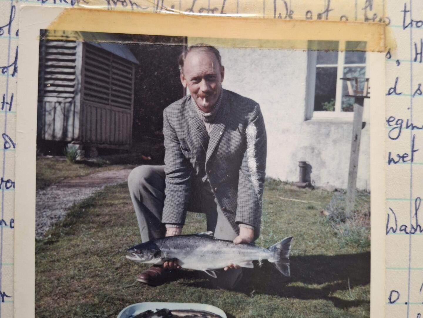 The Majors Mile has been in the same family for many years - here is a photo from the owners catch book.