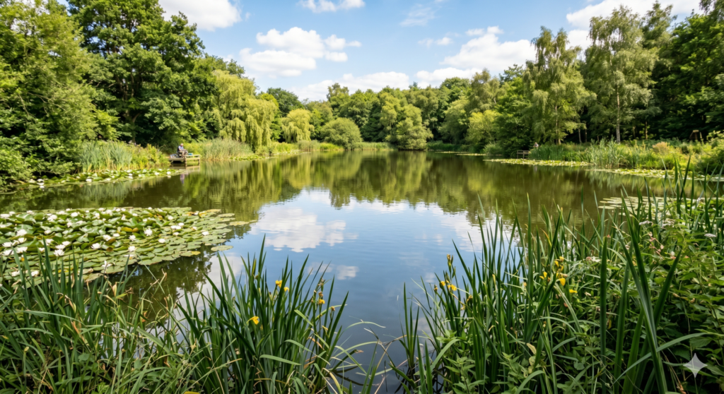 Fishery / lake in Sussex or Kent