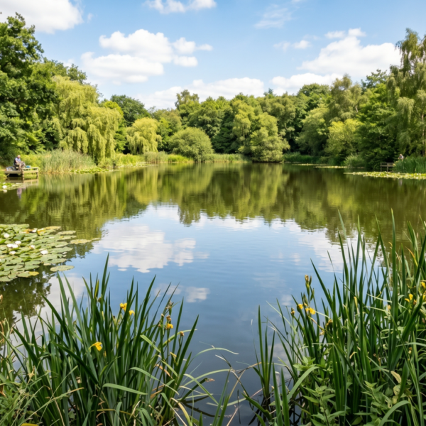 Fishery / lake in Sussex or Kent